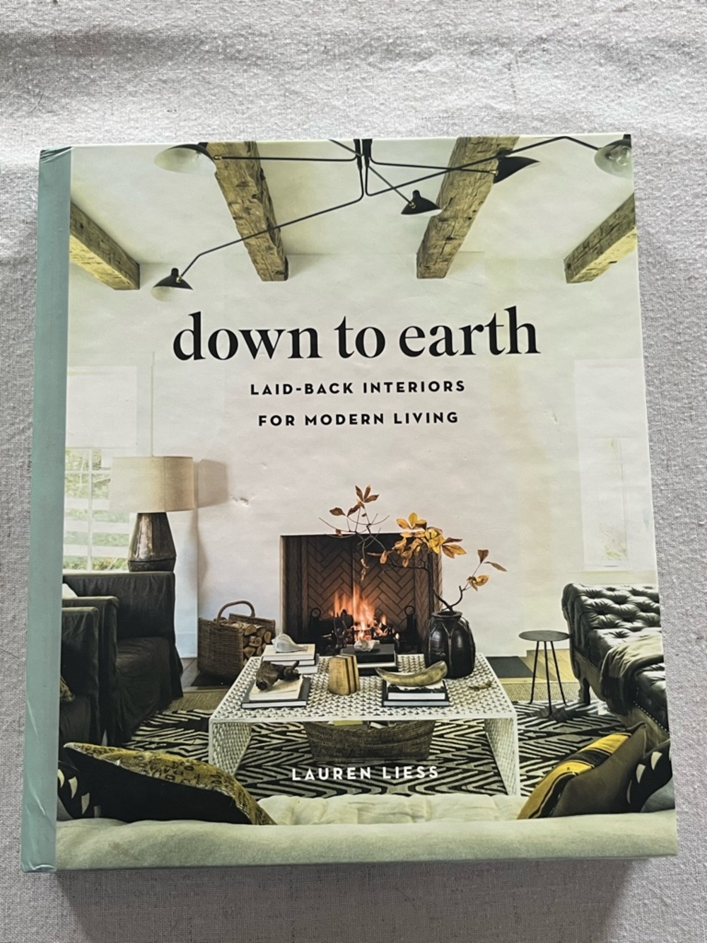 Down to Earth Coffee Table Book - White/Cream Cover